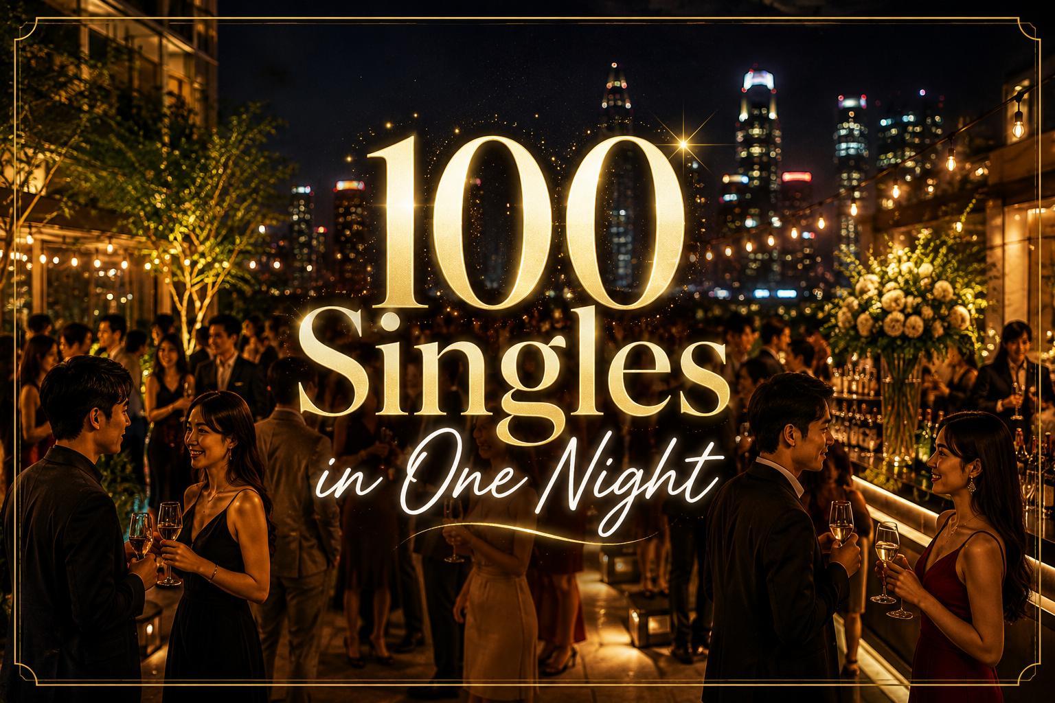 NEW💫SINGLES SOCIAL NIGHT ⭐ TIỆC ĐỘC THÂN 100 Người Độc Thân. Nơi Câu Chuyện Tình Yêu Bắt Đầu [ TIỆC ĐỨNG]