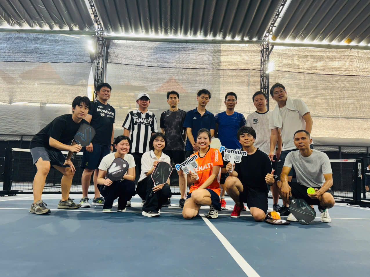 Pickleball circle Sponsored by iguchi