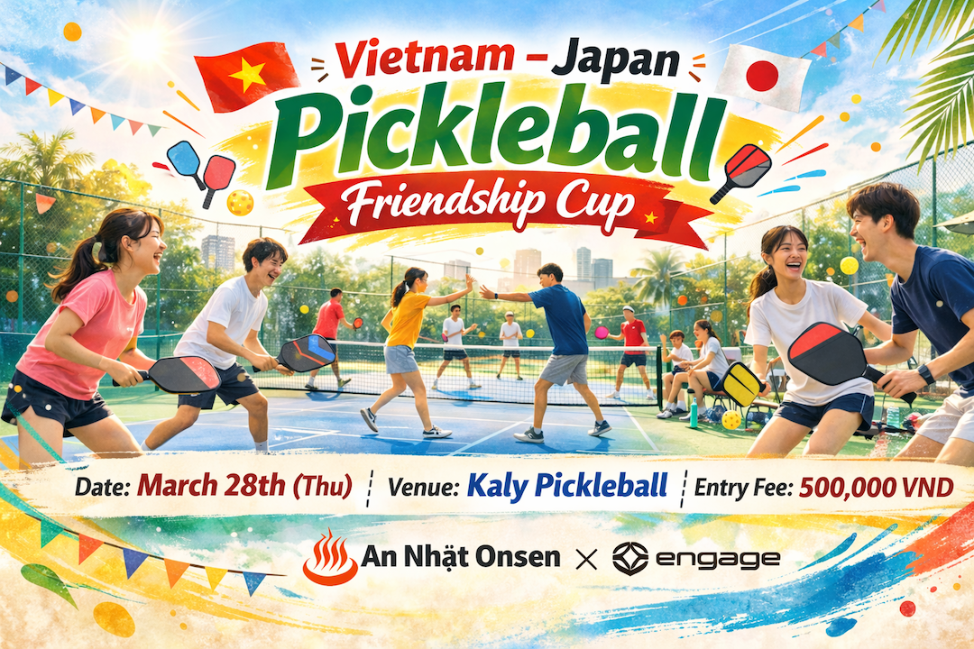 🇯🇵🇻🇳 Giải Pickleball Giao Lưu Nhật – Việt 🏆