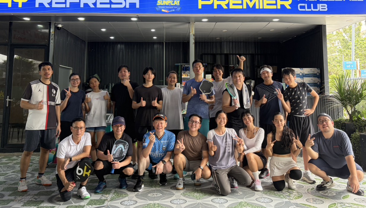 PICKLE PREMIUM - 🇻🇳🇯🇵Nhật Bản và Việt Nam pickleball circle -