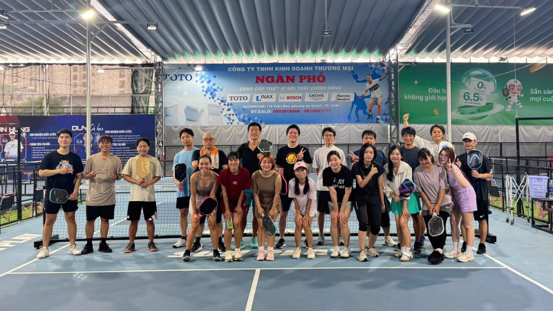 【HCM】PICKLE PREMIUM - Nhật Bản và Việt Nam pickleball circle -